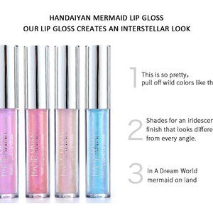 Bundle - Mermaid Holographic Lipgloss Shimmer Diamond Shine Iridescence Glitter